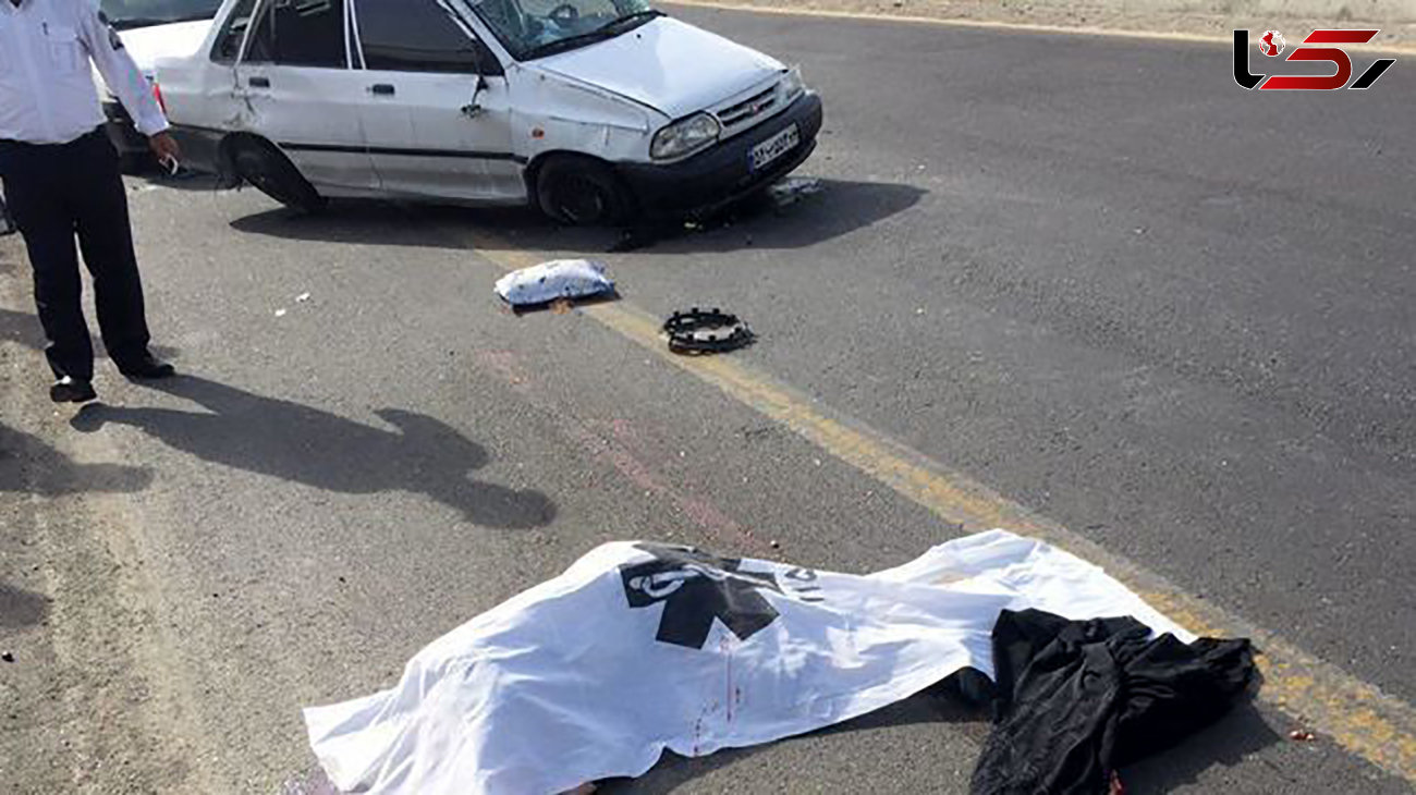 تصادف مرگبار در زنجان / موتور سوار در دم جان باخت