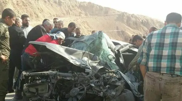 تصادف مرگبار اتوبوس با پژو در محور مهران-ایلام 