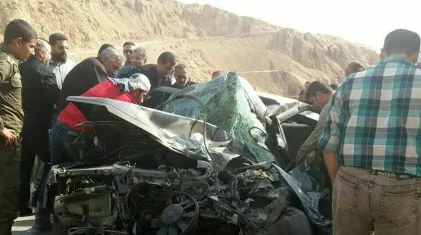 تصادف مرگبار اتوبوس با پژو در محور مهران-ایلام 