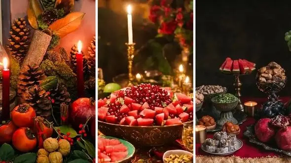 ایده‌ های خلاقانه برای چیدمان میز شب یلدا؛ جشن یلدای متفاوت داشته باشید!