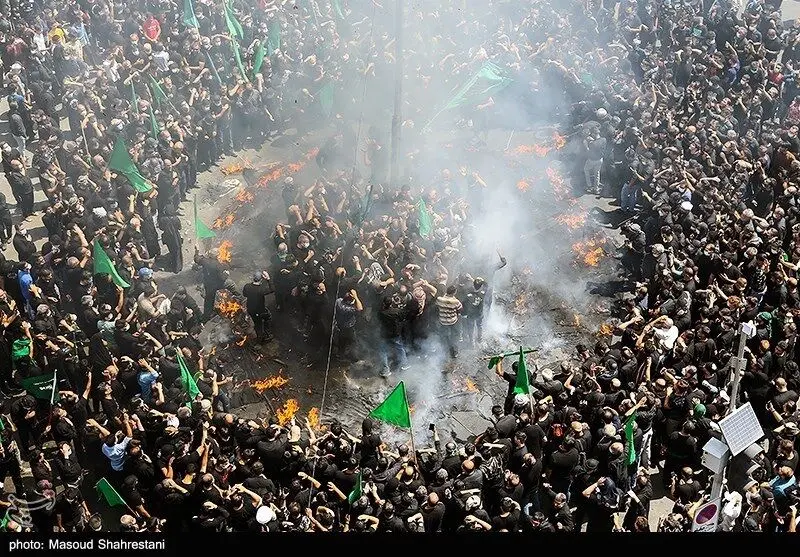 خیمه سوزان ظهر عاشورا 7