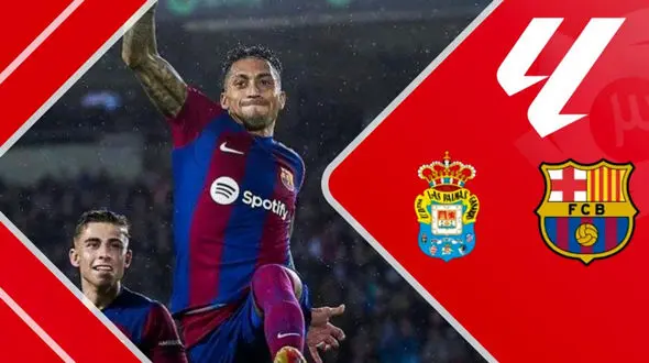 ساعت بازی  بارسلونا و لاس پالماس امشب 