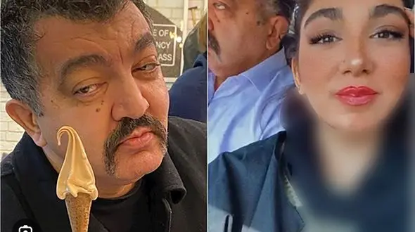 زیبایی دختر جوان غول برره ! + فیلم آواز خوانی پدر و دختری !