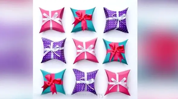 طرز ساخت جعبه کادویی + فیلم