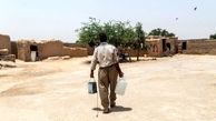 ‏وضعیت فاجعه بار تامین آب در یکی از روستاهای غیزانیه + فیلم