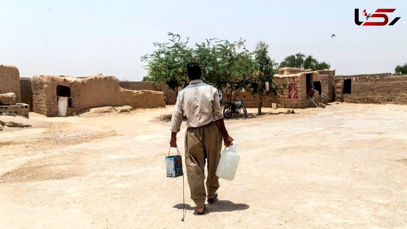‏وضعیت فاجعه بار تامین آب در یکی از روستاهای غیزانیه + فیلم