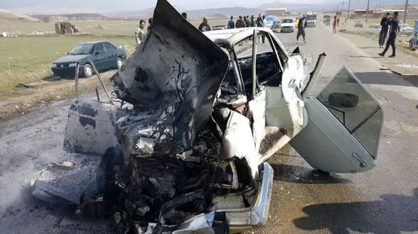  جزئیات تصادف مرگبار محور مهاباد – بوکان 