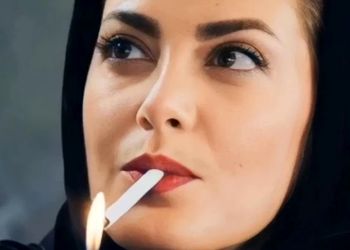 عکس سفر در زمان / چهره خندان و متعجب «طناز طباطبایی» سوژه عکاسان ../ اینهمه ذوق ...