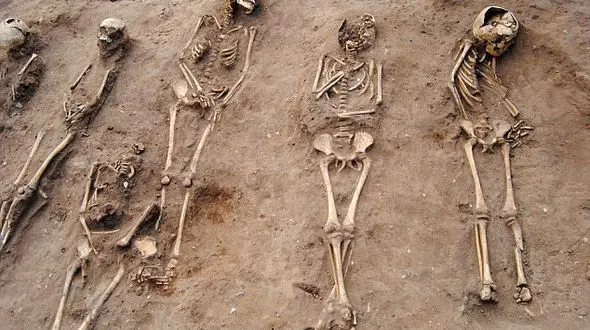 راز یک فاجعه در گور دسته جمعی کودکان و زنان+عکس