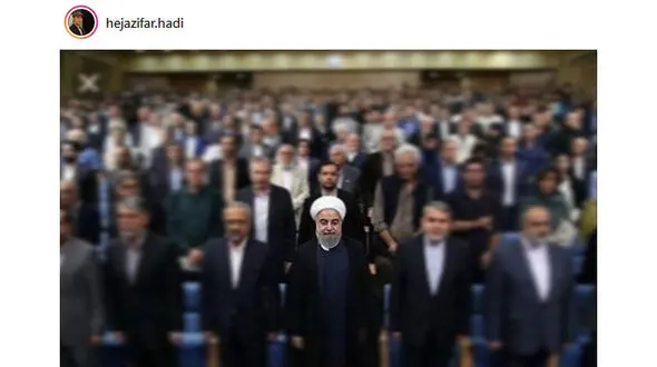 واکنش بازیگر لاتاری به افطاری رئیس جمهور 