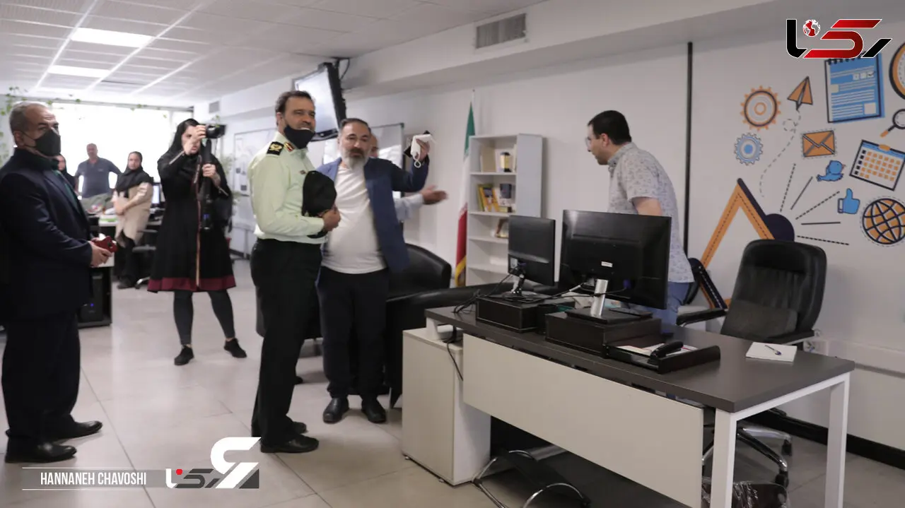 بازدید سردار دکتر سعید منتظر المهدی از تحریریه رکنا / تلنگر و آموزش سرلوحه خبرنگاران حوادث