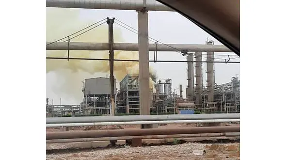 اولین فیلم از انفجار در پالایشگاه آبادان + آخرین جزئیات