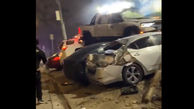 ببینید /  عواقب تصادف رانندگی جنون آمیز در تگزاس + فیلم وحشتناک
