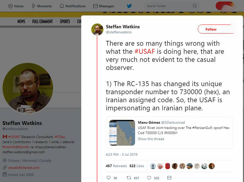 ورود یک هواپیمای جاسوسی دیگر آمریکا به حریم هوایی ایران؟/ ترامپ فقط زبان موشک می‌فهمد نه دیپلماسی! 