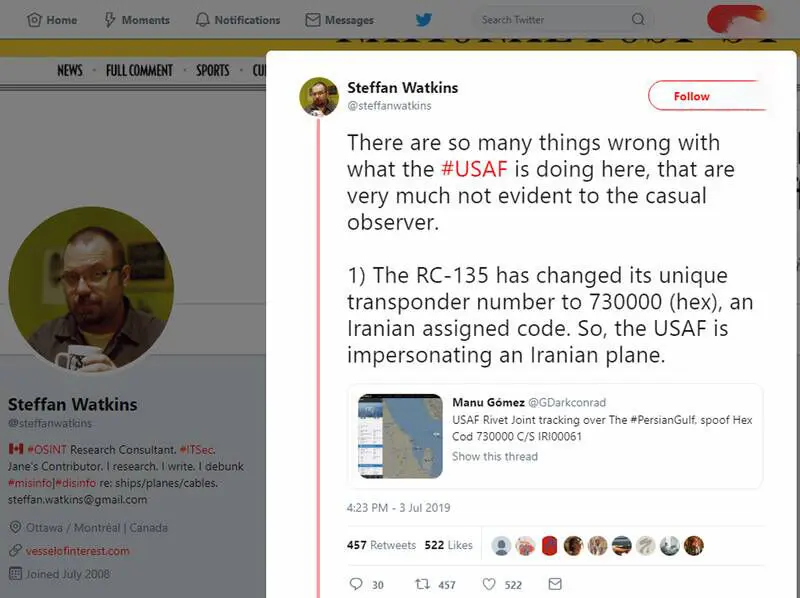 ورود یک هواپیمای جاسوسی دیگر آمریکا به حریم هوایی ایران؟/ ترامپ فقط زبان موشک می‌فهمد نه دیپلماسی! 