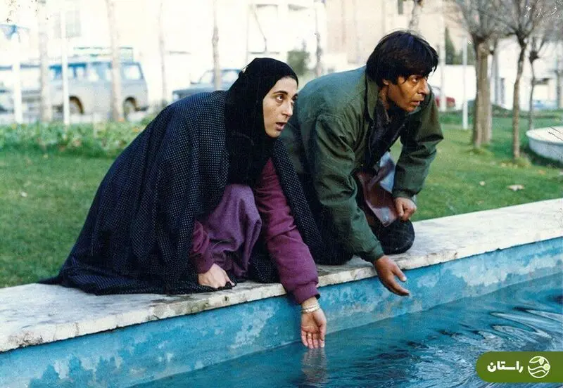 عکس | تونل زمان؛ خسرو شکیبایی و فاطمه معتمدآریا سر سفره عقد در فیلم «یک‌بار برای همیشه» در سال ۱۳۷۱