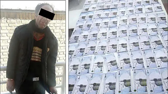 میلیونر قلابی در لباس کارتن خواب ها بازداشت شد + عکس