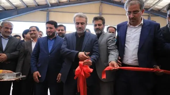  بازدید وزیر صمت از کارخانه فولاد میبد/ یک واحد تولید کاشی به بهره‌برداری رسید