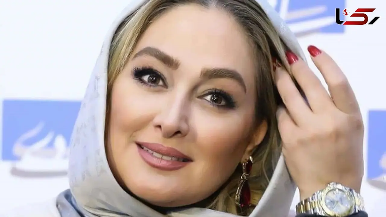 تغییر باورنکردنی چهره الهام حمیدی با استایل بهاری / آرایش شیک اما غلیظش چهره اش را دگرگون کرد + عکس