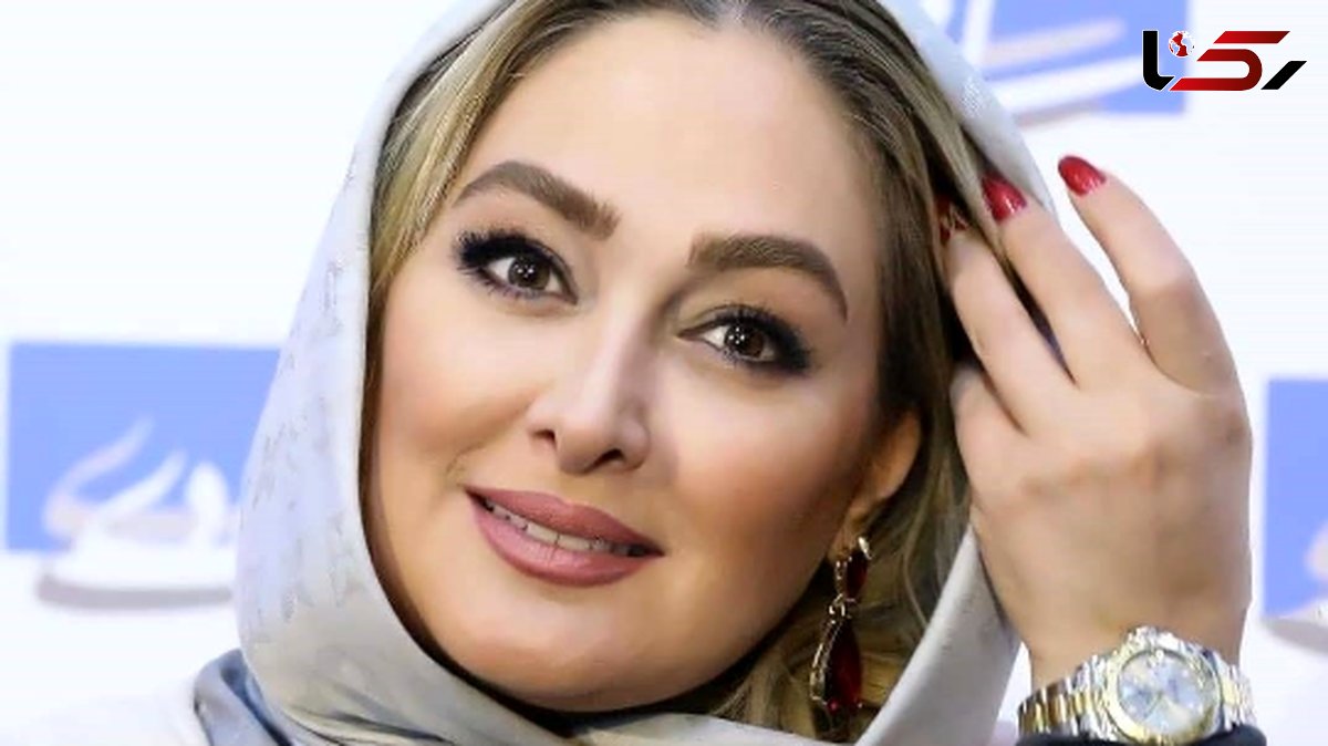 تغییر باورنکردنی چهره الهام حمیدی با استایل بهاری / آرایش شیک اما غلیظش چهره اش را دگرگون کرد + عکس