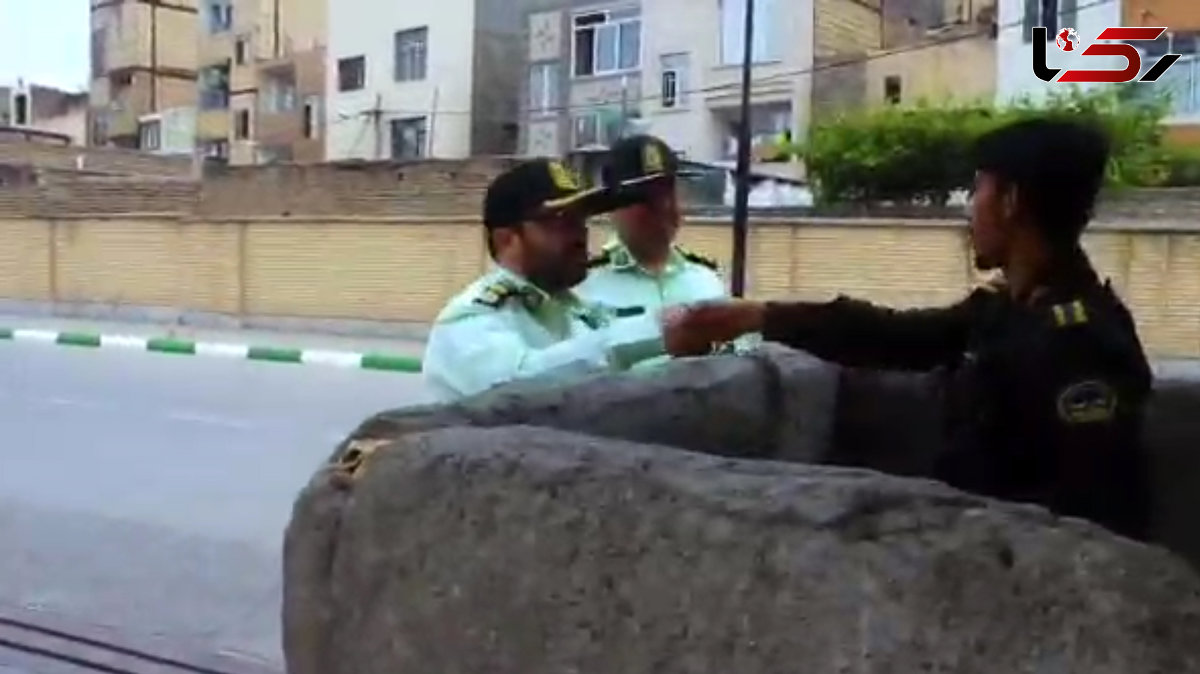 اقدام ارزشمند معاون پلیس خراسان رضوی / اشک شوق مادر و فرزند سربازش