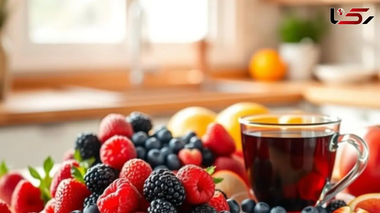 چای و توت؛ راهی طبیعی برای جوان ماندن و سلامت بدن