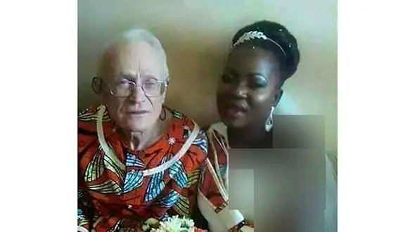 ازدواج دختر جوان با مرد 92 ساله! + عکس 