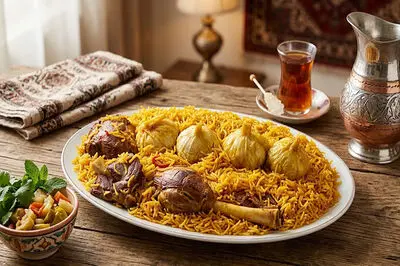 طرز تهیه سیر پلو مجلسی و خوش‌ عطر
