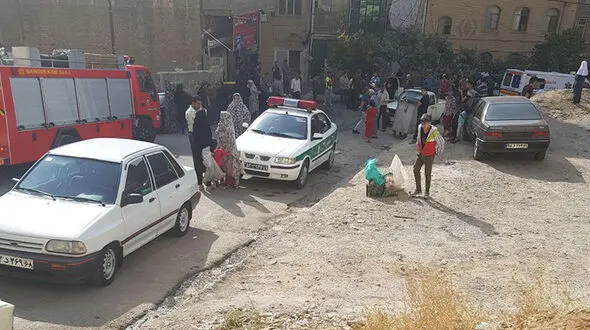 خودسوزی زنی۳۵ساله در حسن آباد + عکس لحظه حادثه