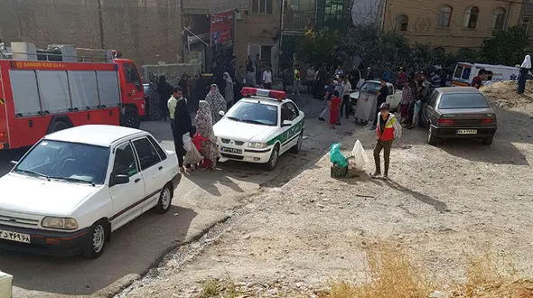 خودسوزی زنی۳۵ساله در حسن آباد + عکس لحظه حادثه