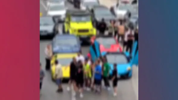 فقر فرهنگی پشت شیشه دودی؛ وقتی کم تربیتی در طبقه مرفه قانون را به سخره می‌گیرد + فیلم