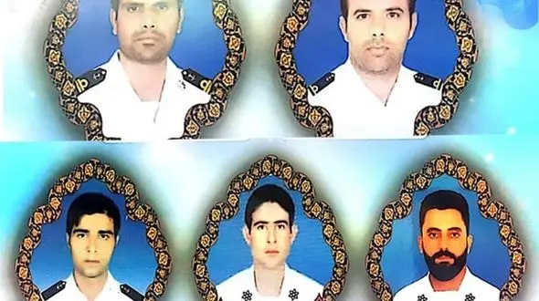 تشییع پیکر ۵ شهید حادثه شناور کنارک به صورت خودرویی + عکس