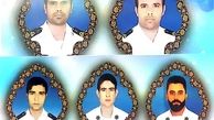 تشییع پیکر ۵ شهید حادثه شناور کنارک به صورت خودرویی + عکس