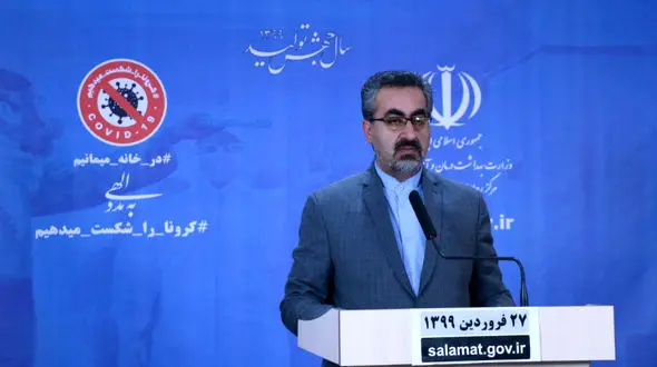  94 کرونایی در 24 ساعت گذشته در ایران جانباختند / آماررسمی مبتلایان به کرونا تا بیست و هفتم فروردین