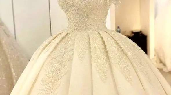 لباس عروس حسرت برانگیز خانم بازیگر! / همه حیرت کردند + عکس ها 