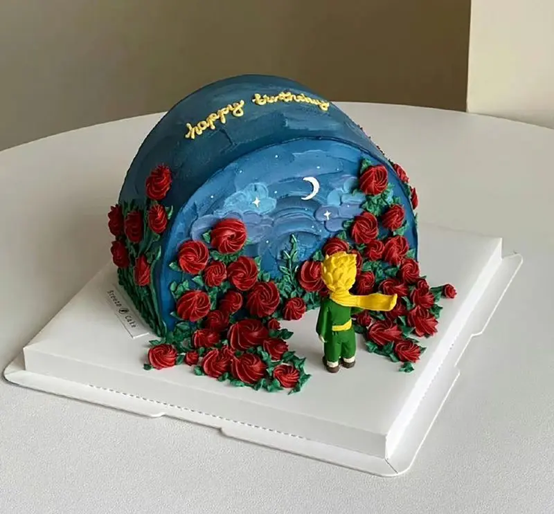 کیک تولد دخترانه فانتزی