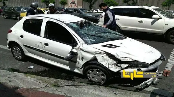 مرگ راننده جوان در تصادف مرگبار مگان با پژو 207 در بزرگراه استاد شهریار تبریز