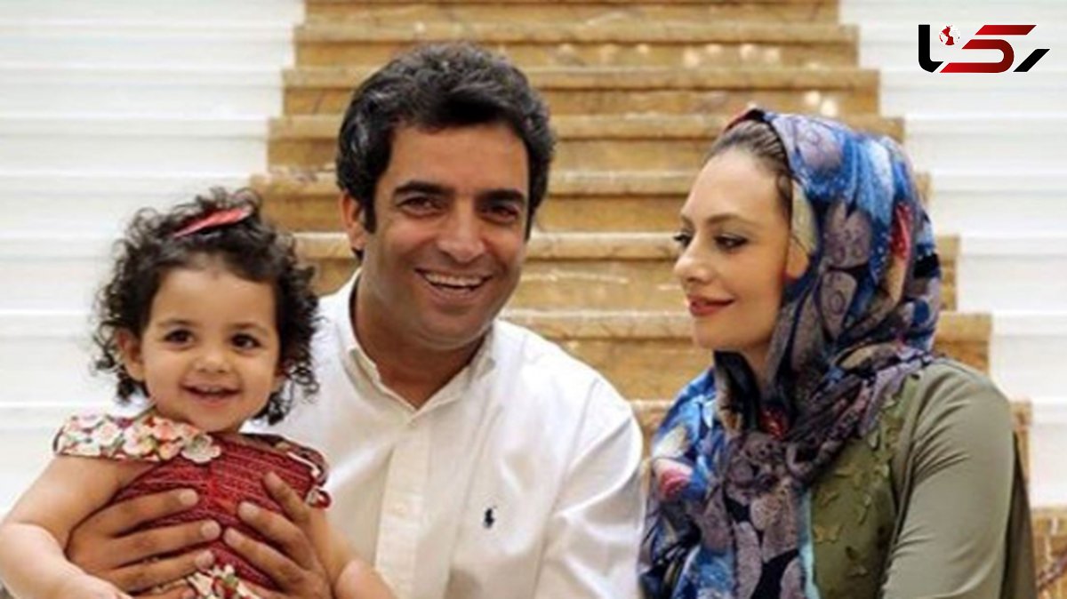 قاب عاشقانه منوچهر هادی و دخترش در آخرین روز مدرسه