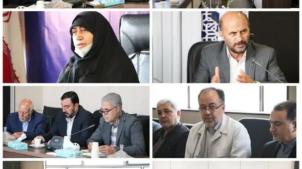 برگزاری جلسه بررسی و پیگیری مشکلات مدارس بخش کوهین با حضور نماینده مجلس شورای اسلامی 