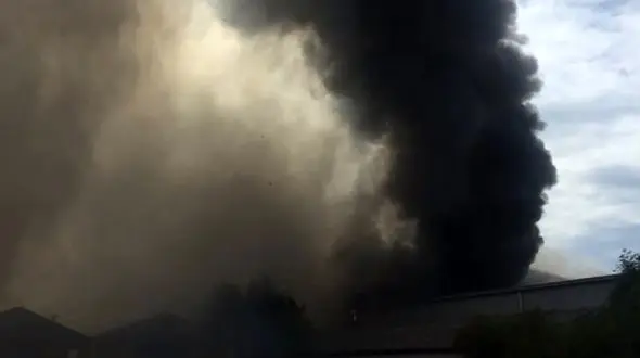 انفجار در نزدیکی فرودگاه ساوت‎اند لندن+تصاویر