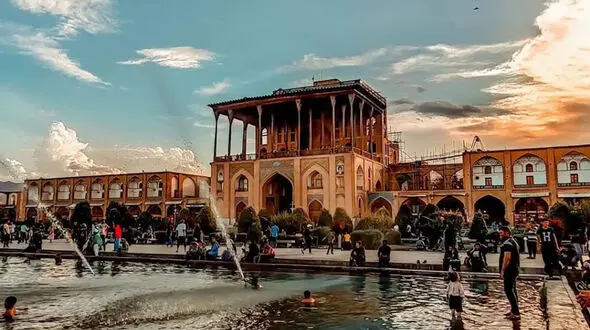 قدیمی ترین عکس از میدان نقش جهان