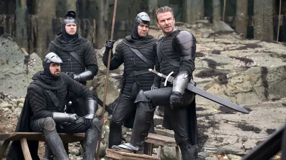 اولین ویدئوی منتشر شده از بازی دیوید بکهام در فیلم کینگ آرتور+ فیلم