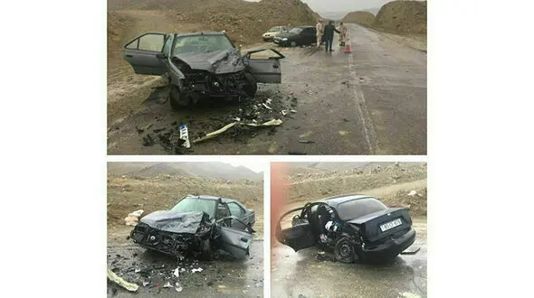 تصادف بنز و پژو در جلفا 8 کشته و زخمی داد+تصاویر 