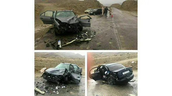 تصادف بنز و پژو در جلفا 8 کشته و زخمی داد+تصاویر 