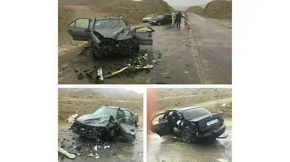 تصادف بنز و پژو در جلفا 8 کشته و زخمی داد+تصاویر 