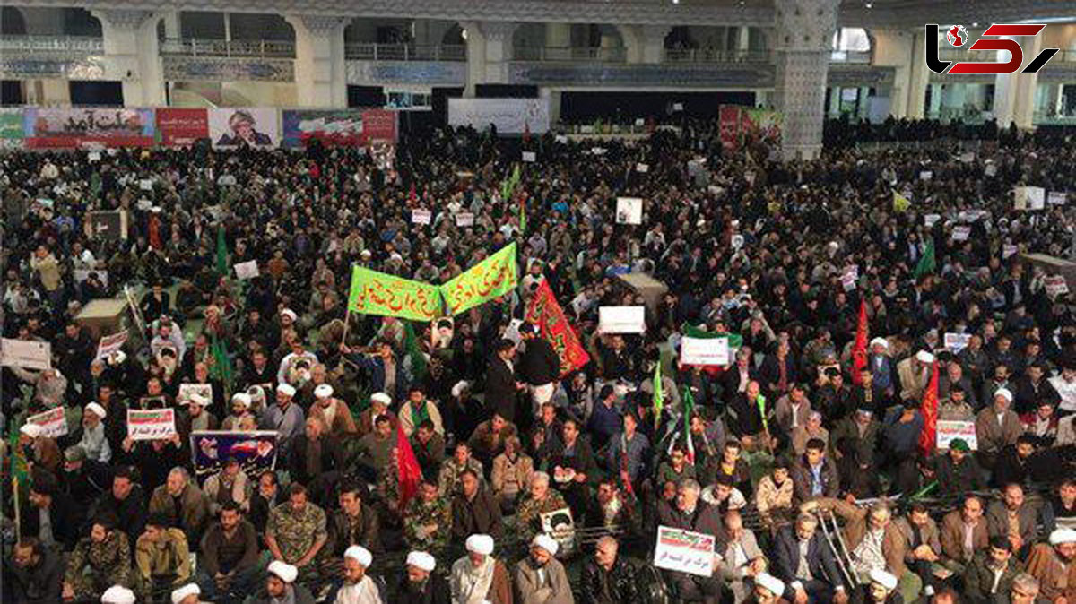 مراسم بزرگداشت وراهپیمایی عظیم ۹ دی در1200 نقطه کشور برگزارشد