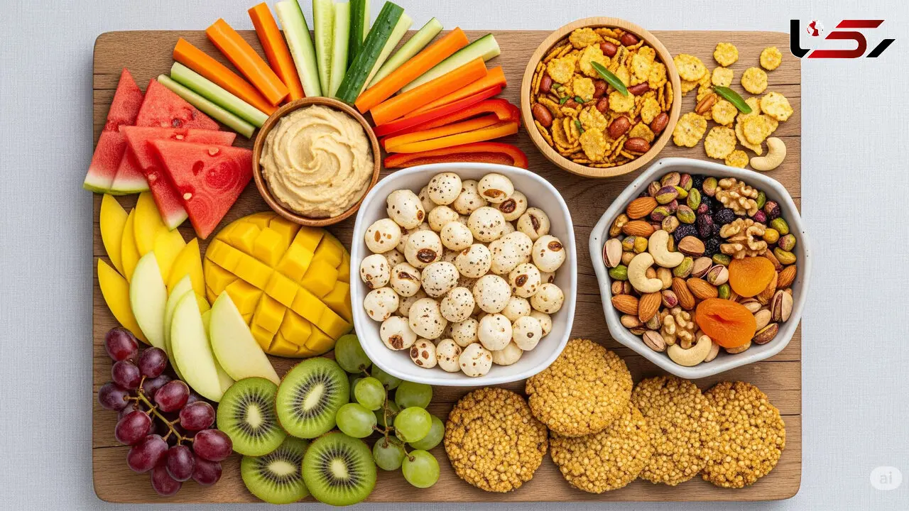 لیست کامل میان وعده‌ های سالم برای خانه، محل کار و مدرسه
