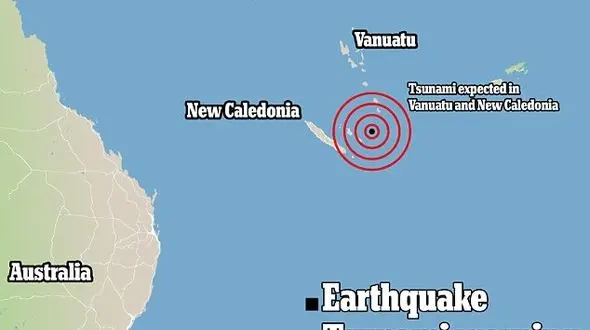 اعلام هشدار سونامی پس از زلزله ۷ ریشتریِ شرق استرالیا