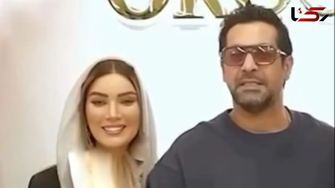 فیلم/ اولین عاشقانه‌ دلنشین متین ستوده و کامران تفتی تازه عروس داماد بین مردم / داماد چقدر زیبا به متین خانوم گرمای عشق میده ...