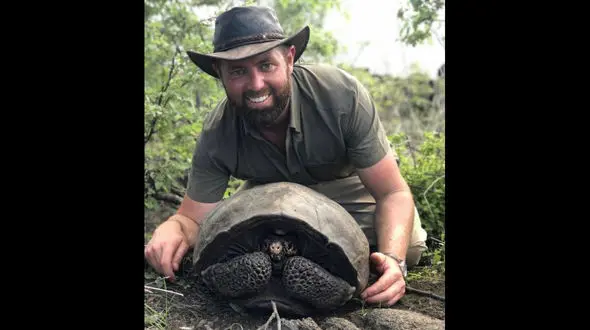 کشف لاک پشت 110 ساله+عکس